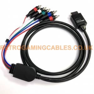 Sega Dreamcast Component video YPbPr 480p cable Powered by RetroTink